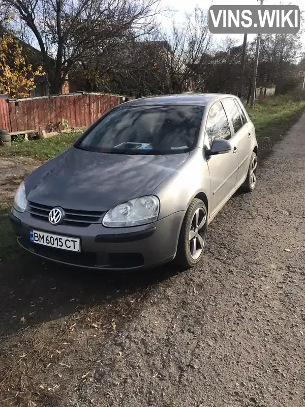 Хэтчбек Volkswagen Golf 2005 1.9 л. Ручная / Механика обл. Сумская, Недригайлов - Фото 1/10