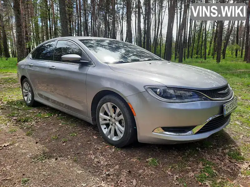 Седан Chrysler 200 2015 2.4 л. Автомат обл. Черкаська, Черкаси - Фото 1/21