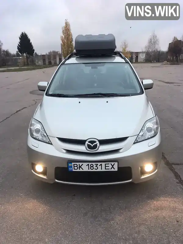 Мінівен Mazda 5 2006 2 л. Ручна / Механіка обл. Житомирська, Овруч - Фото 1/21