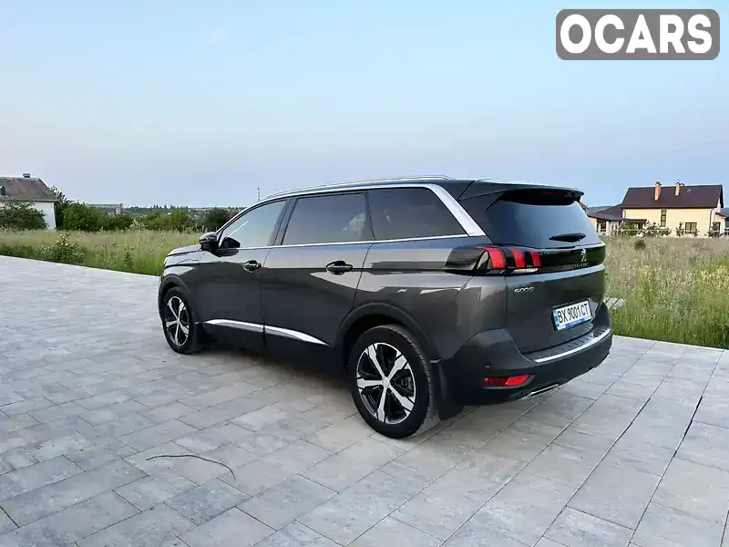 Позашляховик / Кросовер Peugeot 5008 2019 2 л. Автомат обл. Хмельницька, Кам'янець-Подільський - Фото 1/21