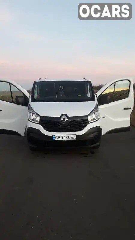 Мінівен Renault Trafic 2016 1.6 л. Ручна / Механіка обл. Чернігівська, Бахмач - Фото 1/11