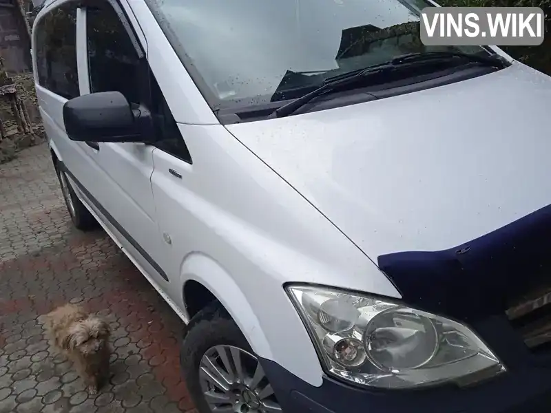 Мінівен Mercedes-Benz Vito 2011 2.1 л. Ручна / Механіка обл. Закарпатська, Ужгород - Фото 1/21