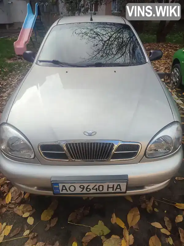 Седан Daewoo Lanos 2004 1.6 л. Ручна / Механіка обл. Закарпатська, Мукачево - Фото 1/4