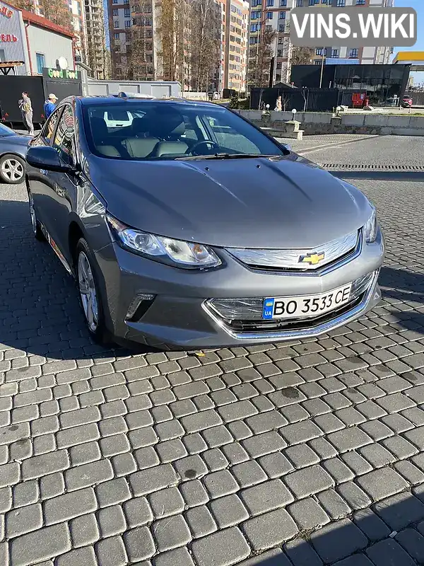 Лифтбек Chevrolet Volt 2018 1.5 л. Автомат обл. Тернопольская, Тернополь - Фото 1/8