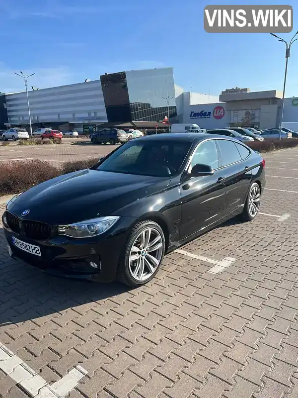 Ліфтбек BMW 3 Series GT 2015 2 л. Автомат обл. Житомирська, Житомир - Фото 1/21