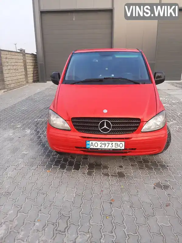 Мінівен Mercedes-Benz Vito 2007 2.2 л. Автомат обл. Закарпатська, Ужгород - Фото 1/14