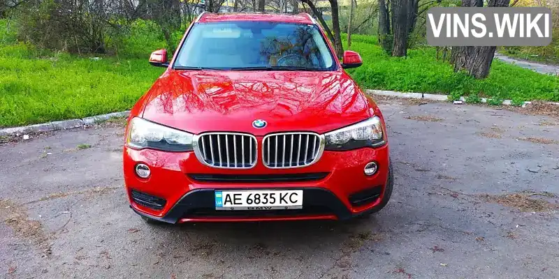 Внедорожник / Кроссовер BMW X3 2014 2 л. Автомат обл. Днепропетровская, Днепр (Днепропетровск) - Фото 1/17