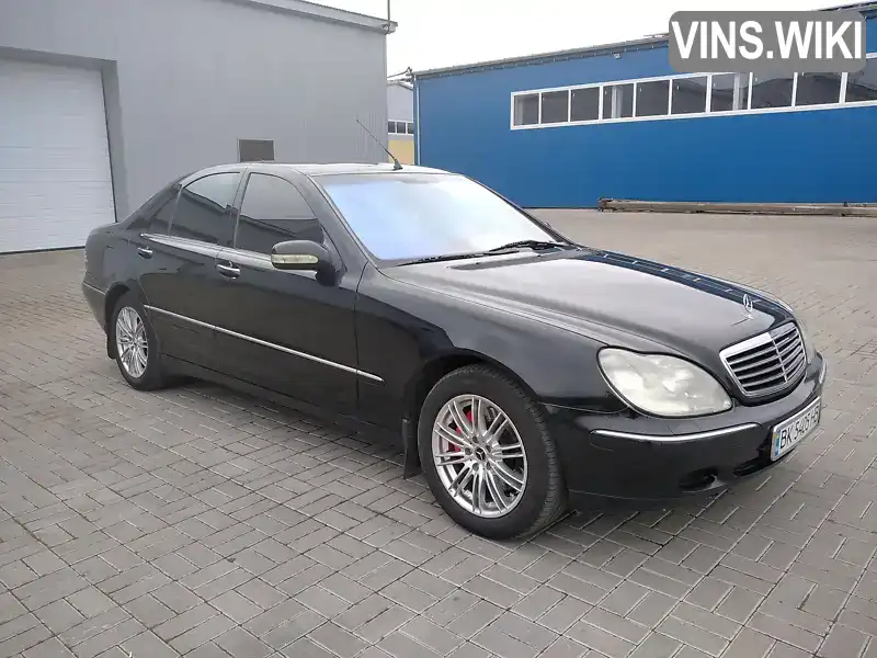 Седан Mercedes-Benz S-Class 1998 4.3 л. Автомат обл. Рівненська, Рівне - Фото 1/20