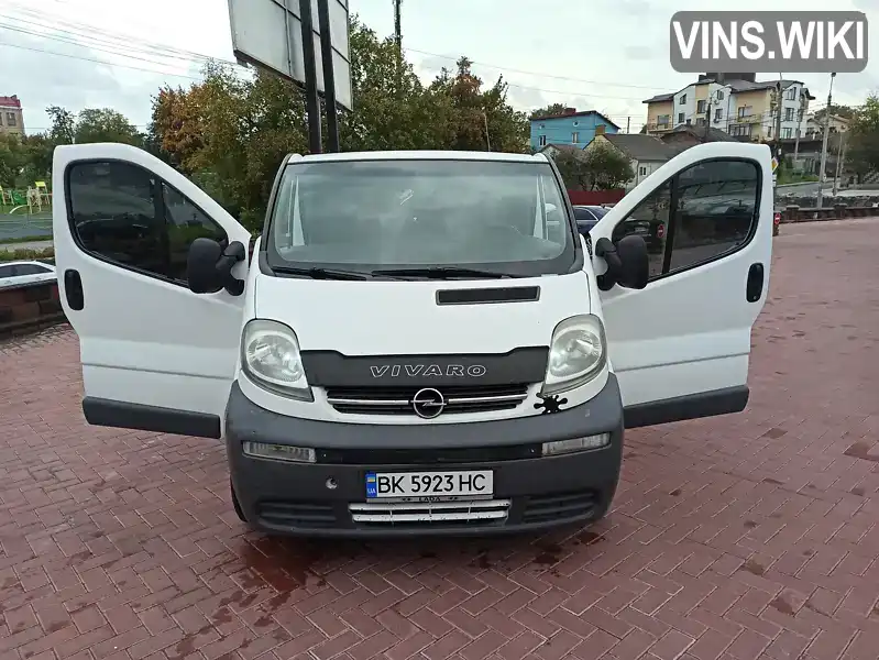 W0LF7ACA65V604601 Opel Vivaro 2005 Минивэн 1.9 л. Фото 2