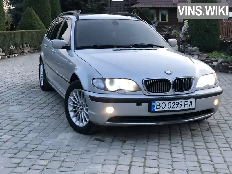 Универсал BMW 3 Series 2004 2 л. Ручная / Механика обл. Тернопольская, Борщев - Фото 1/15