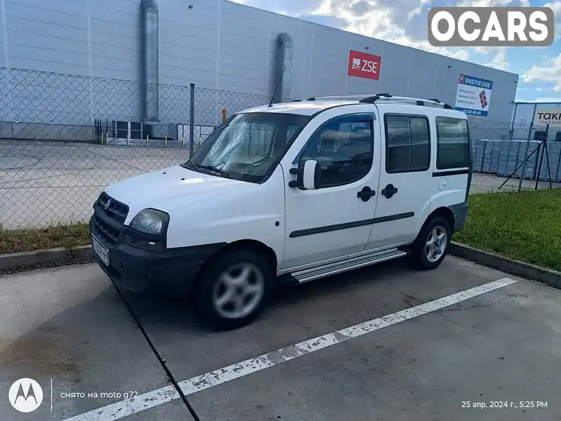 Мінівен Fiat Doblo 2004 1.9 л. Ручна / Механіка обл. Закарпатська, Хуст - Фото 1/9