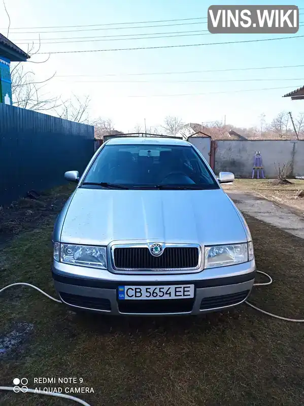 Ліфтбек Skoda Octavia 2008 1.6 л. Ручна / Механіка обл. Чернігівська, Прилуки - Фото 1/7