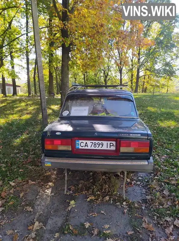 Седан ВАЗ / Lada 2107 2005 1.5 л. Ручная / Механика обл. Черкасская, Звенигородка - Фото 1/4