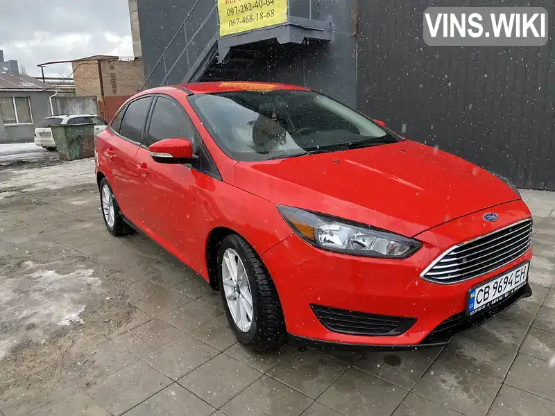 Седан Ford Focus 2017 2 л. Автомат обл. Чернігівська, Ніжин - Фото 1/13