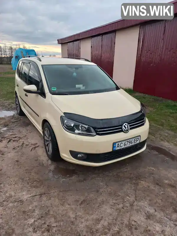 WVGZZZ1TZEW046302 Volkswagen Touran 2013 Универсал 2 л. Фото 1