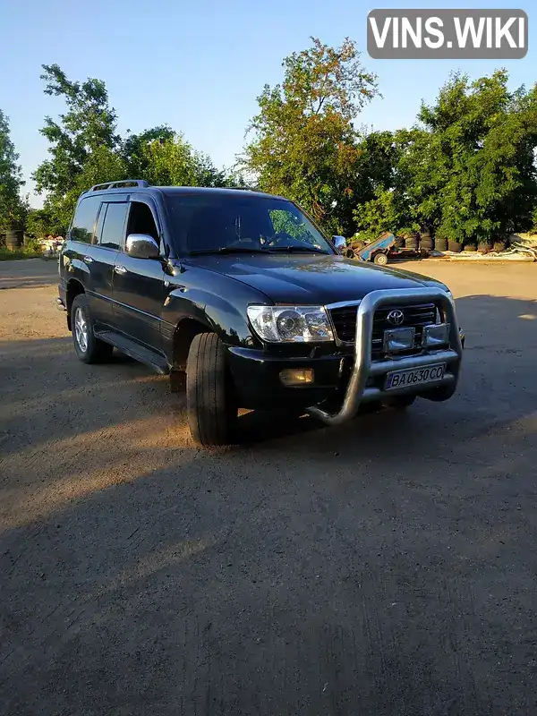 Внедорожник / Кроссовер Toyota Land Cruiser 2003 4.7 л. Автомат обл. Кировоградская, Александрия - Фото 1/10