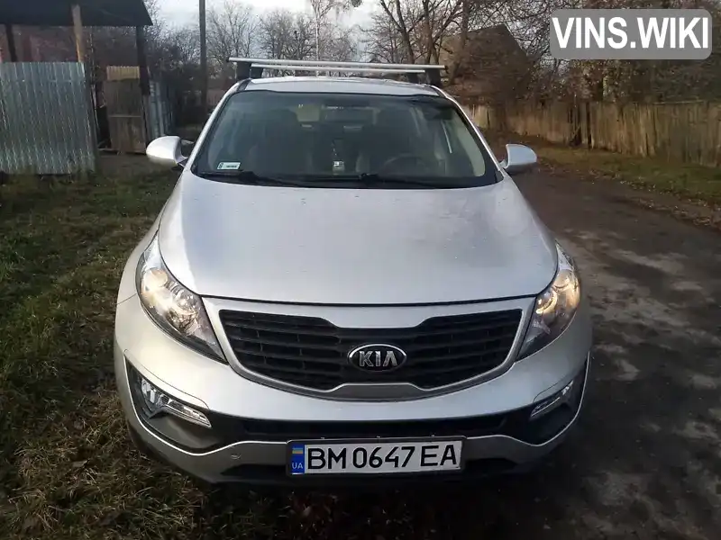 Позашляховик / Кросовер Kia Sportage 2013 null_content л. Ручна / Механіка обл. Сумська, Охтирка - Фото 1/8