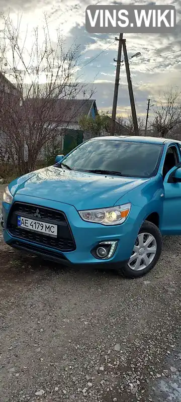 Седан Mitsubishi ASX 2013 1.6 л. Ручна / Механіка обл. Дніпропетровська, Кам'янське (Дніпродзержинськ) - Фото 1/11