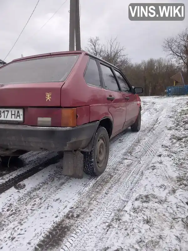 Хетчбек ВАЗ / Lada 2109 1992 1.1 л. Ручна / Механіка обл. Сумська, Буринь - Фото 1/6