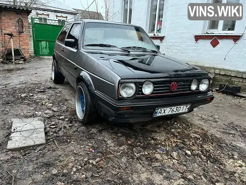 Седан Volkswagen Golf 1985 1.8 л. Ручна / Механіка обл. Харківська, Харків - Фото 1/8