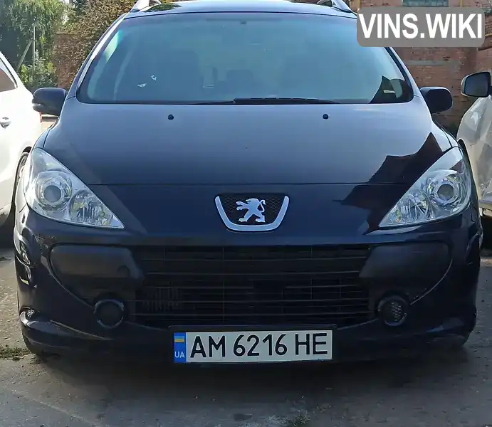 Універсал Peugeot 307 2008 1.6 л. Ручна / Механіка обл. Житомирська, Житомир - Фото 1/15