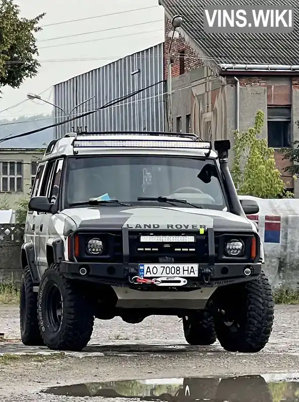 Позашляховик / Кросовер Land Rover Discovery 1993 2.5 л. обл. Закарпатська, Ужгород - Фото 1/11