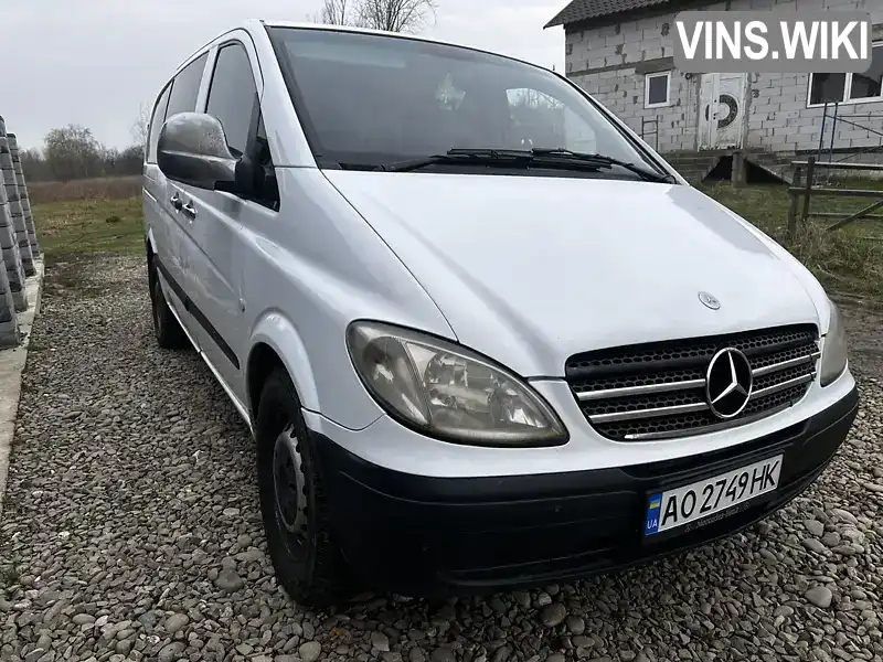 Минивэн Mercedes-Benz Vito 2005 2.1 л. Ручная / Механика обл. Закарпатская, Тячев - Фото 1/21