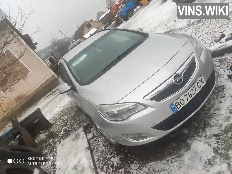 Універсал Opel Astra 2012 1.7 л. Ручна / Механіка обл. Тернопільська, Кременець - Фото 1/9