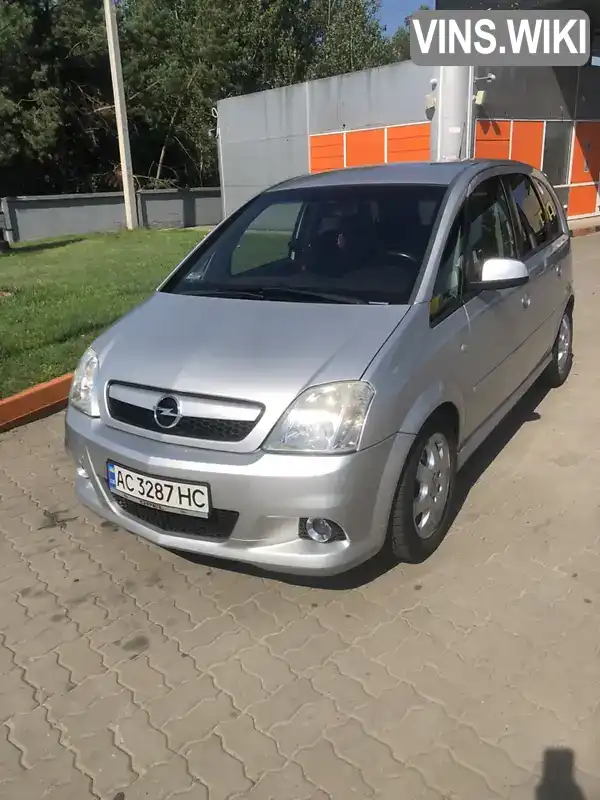 W0L0XCE7564314592 Opel Meriva 2006 Мікровен 1.6 л. Фото 1