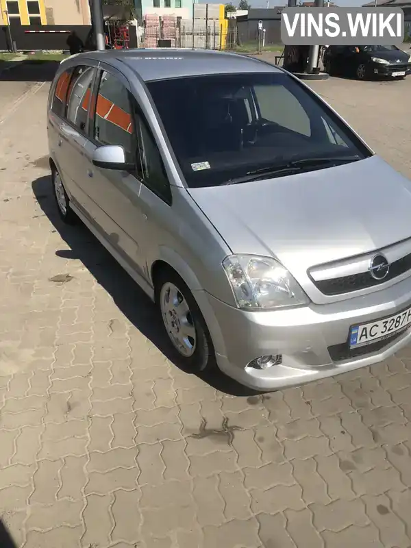 W0L0XCE7564314592 Opel Meriva 2006 Мікровен 1.6 л. Фото 6