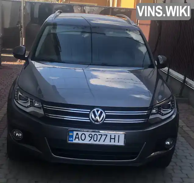 Позашляховик / Кросовер Volkswagen Tiguan 2013 2 л. Ручна / Механіка обл. Закарпатська, Іршава - Фото 1/4