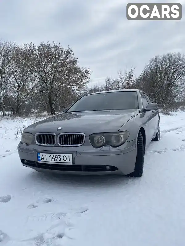 Седан BMW 7 Series 2002 3.6 л. Автомат обл. Київська, Бровари - Фото 1/9