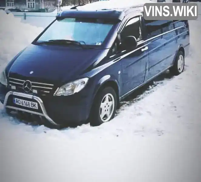 Мінівен Mercedes-Benz Vito 2004 2.1 л. обл. Закарпатська, Міжгір'я - Фото 1/8