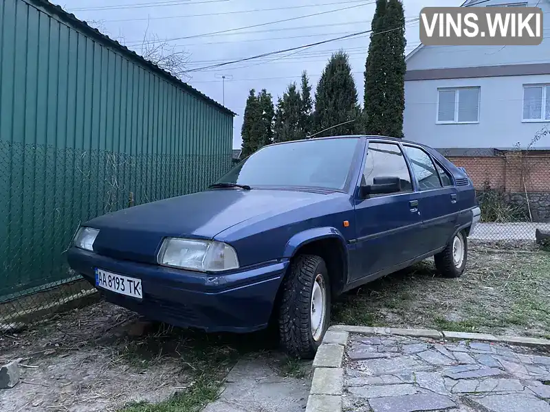 VF7XBFG0001FG7223 Citroen BX 1990 Хетчбек 1.4 л. Фото 1