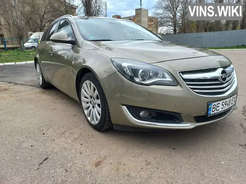 Універсал Opel Insignia 2014 2 л. Ручна / Механіка обл. Миколаївська, Миколаїв - Фото 1/8