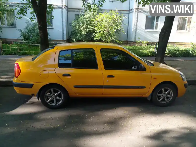 Седан Renault Clio Symbol 2003 1.4 л. Ручна / Механіка обл. Київська, Київ - Фото 1/10