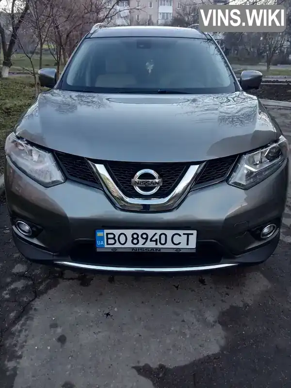 Позашляховик / Кросовер Nissan Rogue 2015 2.5 л. Варіатор обл. Тернопільська, Чортків - Фото 1/14