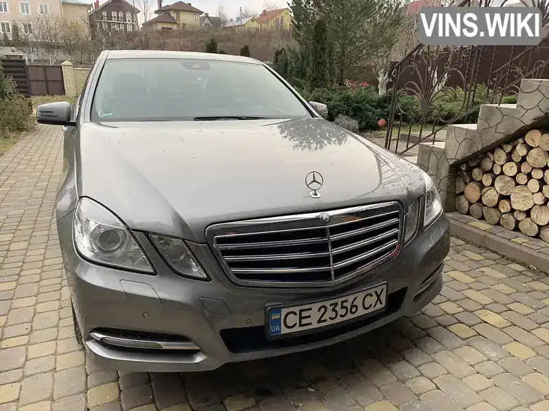 Седан Mercedes-Benz E-Class 2011 2.1 л. Автомат обл. Черновицкая, Черновцы - Фото 1/21