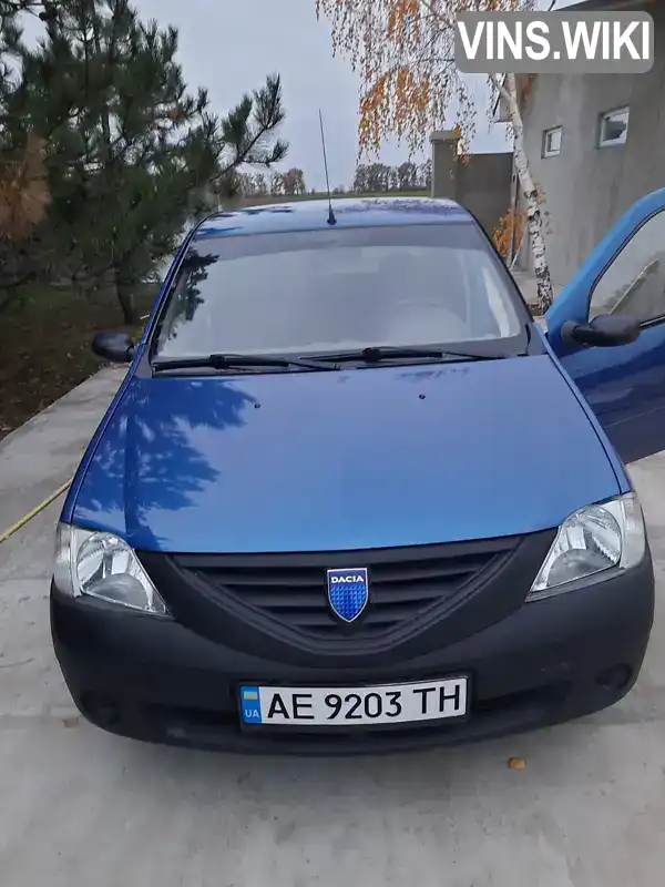 Седан Dacia Logan 2006 1.4 л. Ручная / Механика обл. Запорожская, Запорожье - Фото 1/9