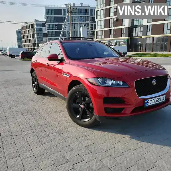 Позашляховик / Кросовер Jaguar F-Pace 2016 2 л. обл. Львівська, Львів - Фото 1/16