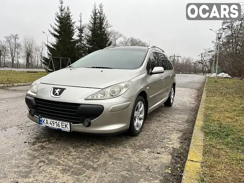 Універсал Peugeot 307 2007 2 л. Автомат обл. Житомирська, Бердичів - Фото 1/17