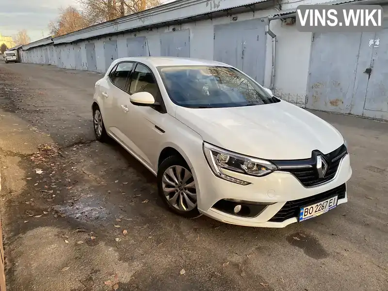 Хэтчбек Renault Megane 2017 1.5 л. Ручная / Механика обл. Тернопольская, Тернополь - Фото 1/9