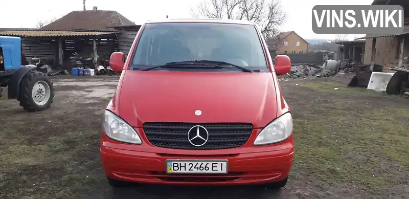 Мінівен Mercedes-Benz Vito 2005 2.1 л. Ручна / Механіка обл. Одеська, Савран - Фото 1/17