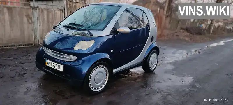 Купе Smart Fortwo 2002 null_content л. Робот обл. Житомирская, Андрушевка - Фото 1/21