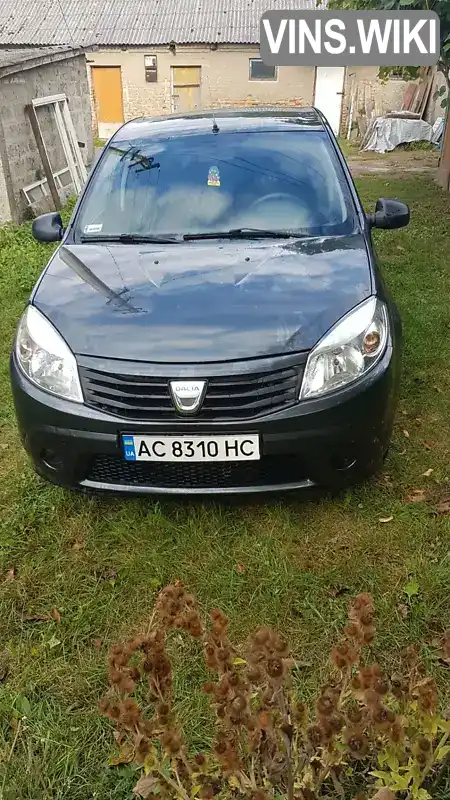 Хетчбек Dacia Sandero 2008 1.4 л. Ручна / Механіка обл. Волинська, Луцьк - Фото 1/4