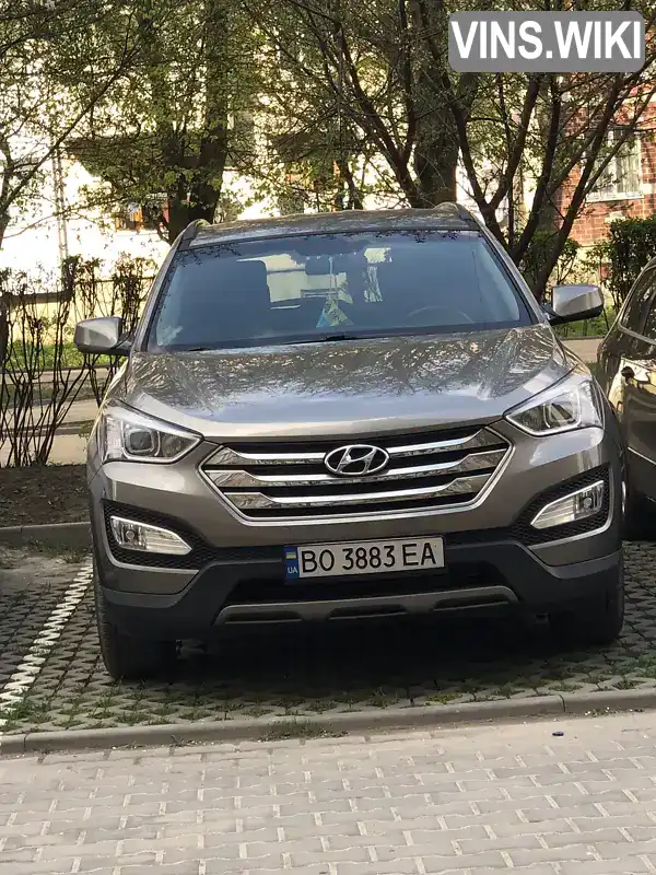 Позашляховик / Кросовер Hyundai Santa FE 2015 2.4 л. Автомат обл. Тернопільська, Тернопіль - Фото 1/21