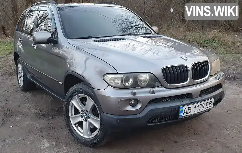 Позашляховик / Кросовер BMW X5 2004 3 л. Автомат обл. Київська, Київ - Фото 1/21