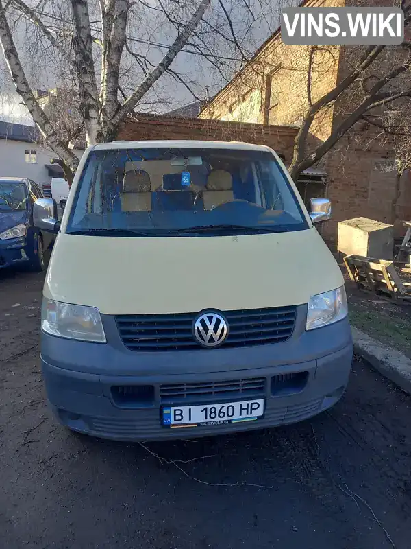 Мінівен Volkswagen Transporter 2003 1.9 л. Ручна / Механіка обл. Полтавська, Полтава - Фото 1/21