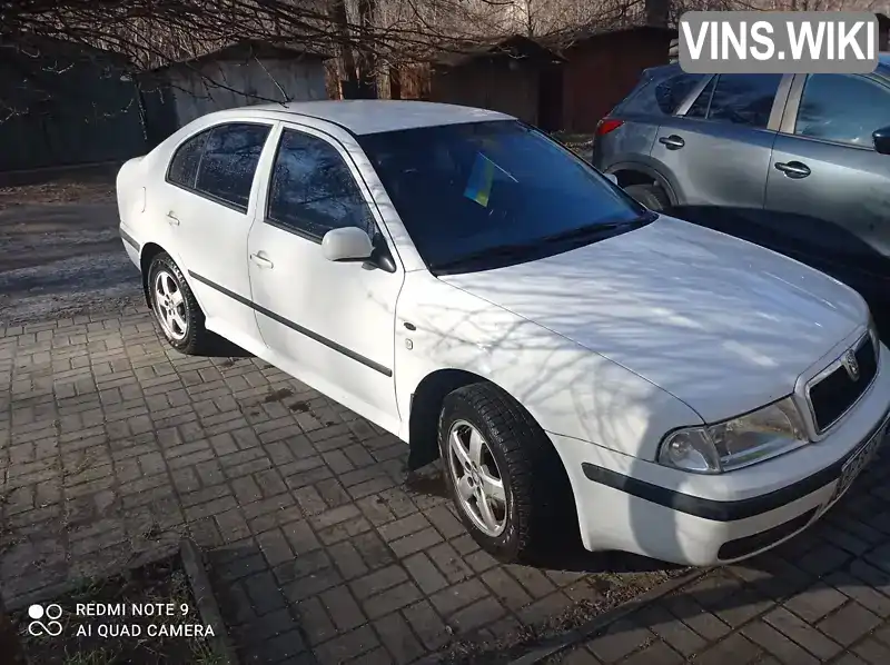 Ліфтбек Skoda Octavia 2001 2 л. обл. Запорізька, Запоріжжя - Фото 1/10