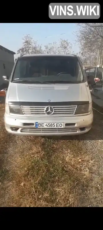 Мінівен Mercedes-Benz Vito 1998 2.3 л. Ручна / Механіка обл. Миколаївська, Первомайськ - Фото 1/9